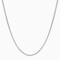 Silver 2MM Miami Cuban Chain Necklace