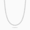 Silver 3MM Franco Chain Necklace