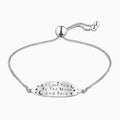 To the Moon & Back Silver Bracelet