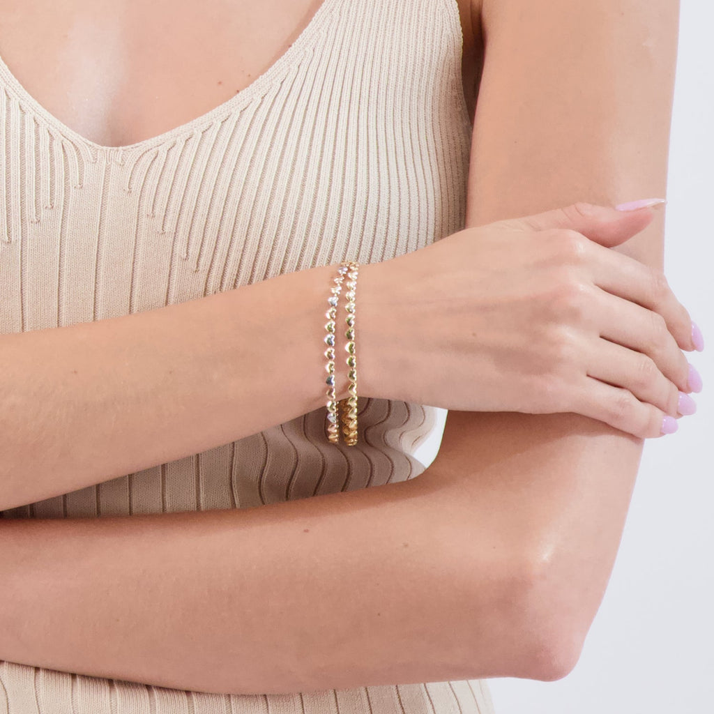 Heart Link Chain Bracelet