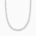 Silver 5MM Franco Chain Necklace