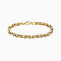 10K Gold Byzantine Link Bracelet