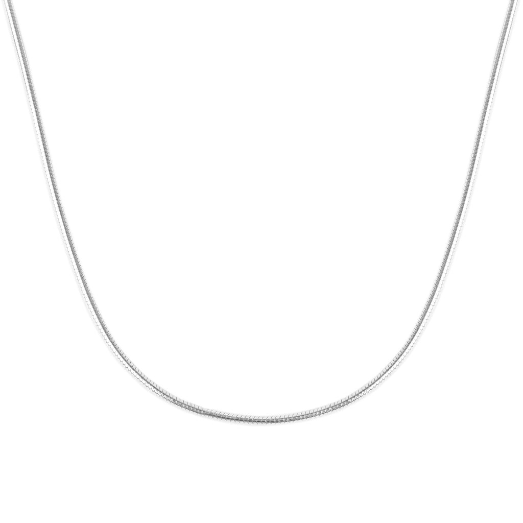 Sterling Silver Italian Magic Snake Chain Necklace