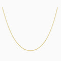14K Gold Diamond Cut Snake Chain Necklace.