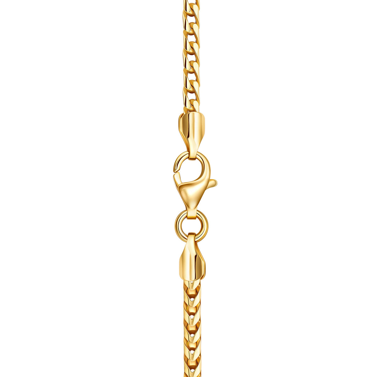 Silver 2.5MM Franco Chain Necklace