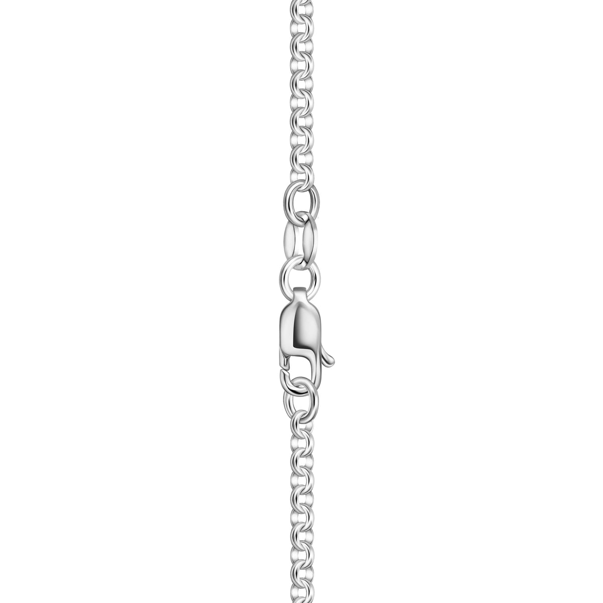 Silver Rolo Chain Necklace