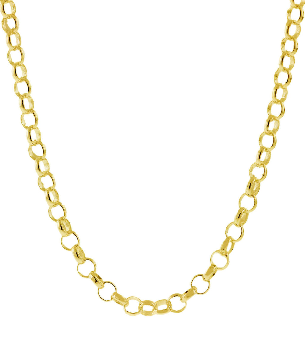 Silver Rolo Chain Necklace
