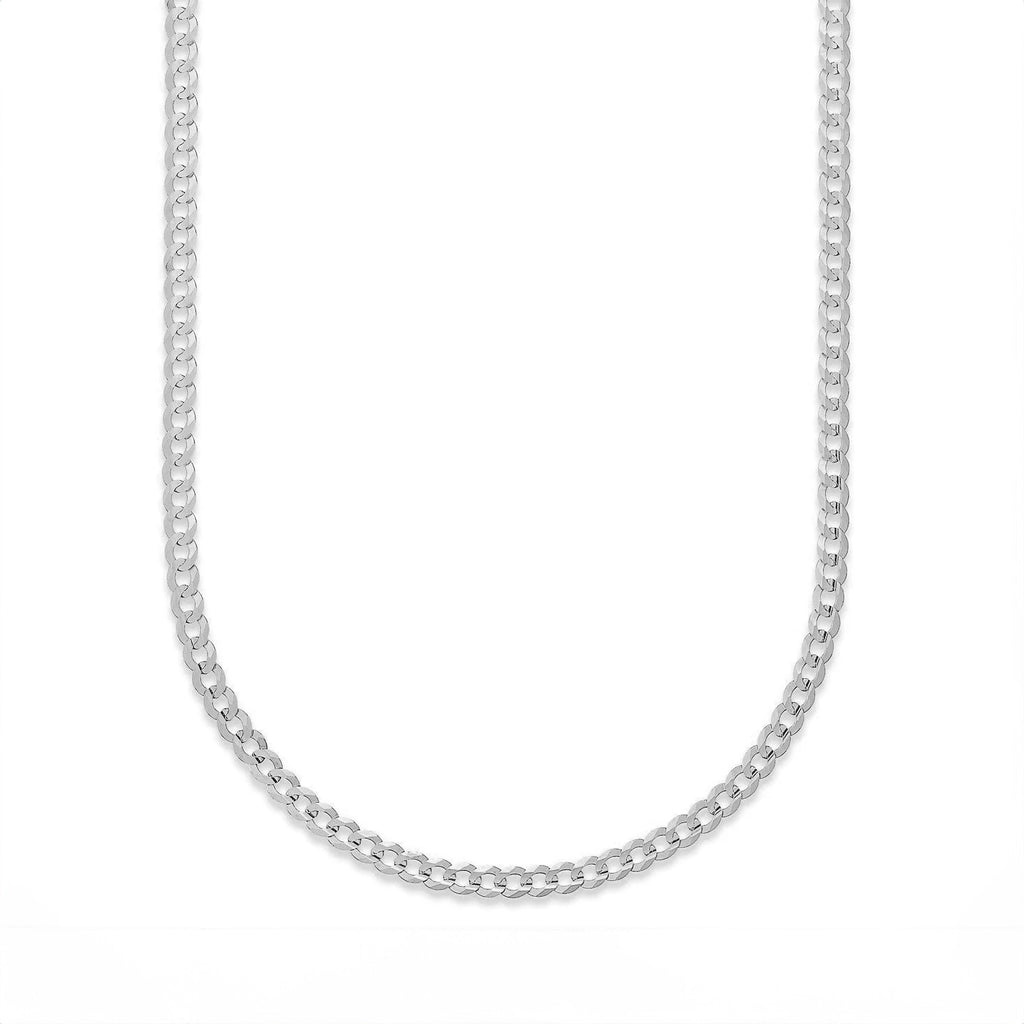 14K Gold Curb Chain Necklace