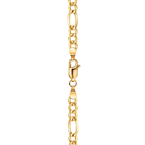 14K Gold Figaro Chain Necklace