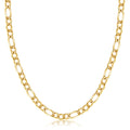 14K Gold Figaro Chain Necklace