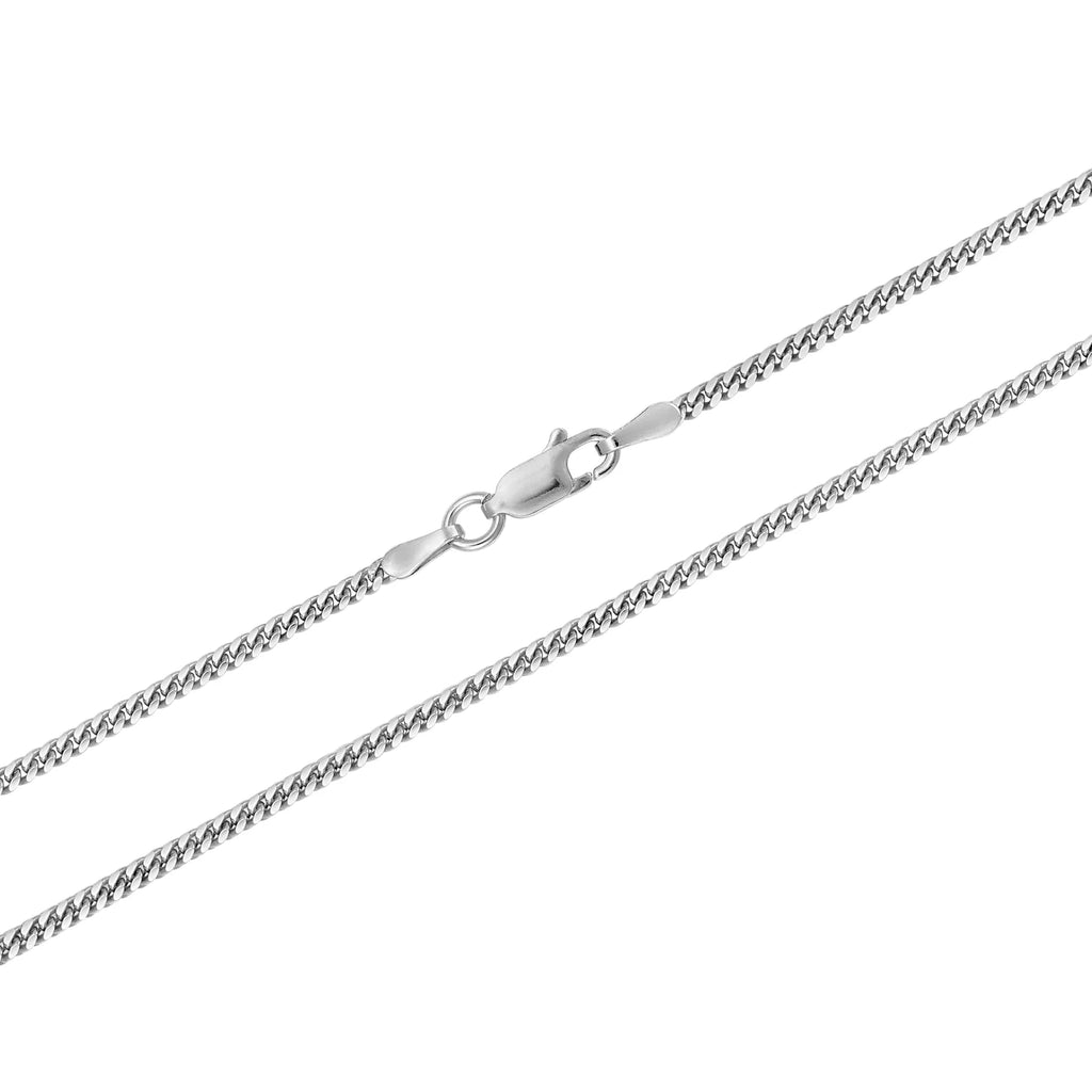 Silver 925 4MM Miami Cuban Chain Necklace