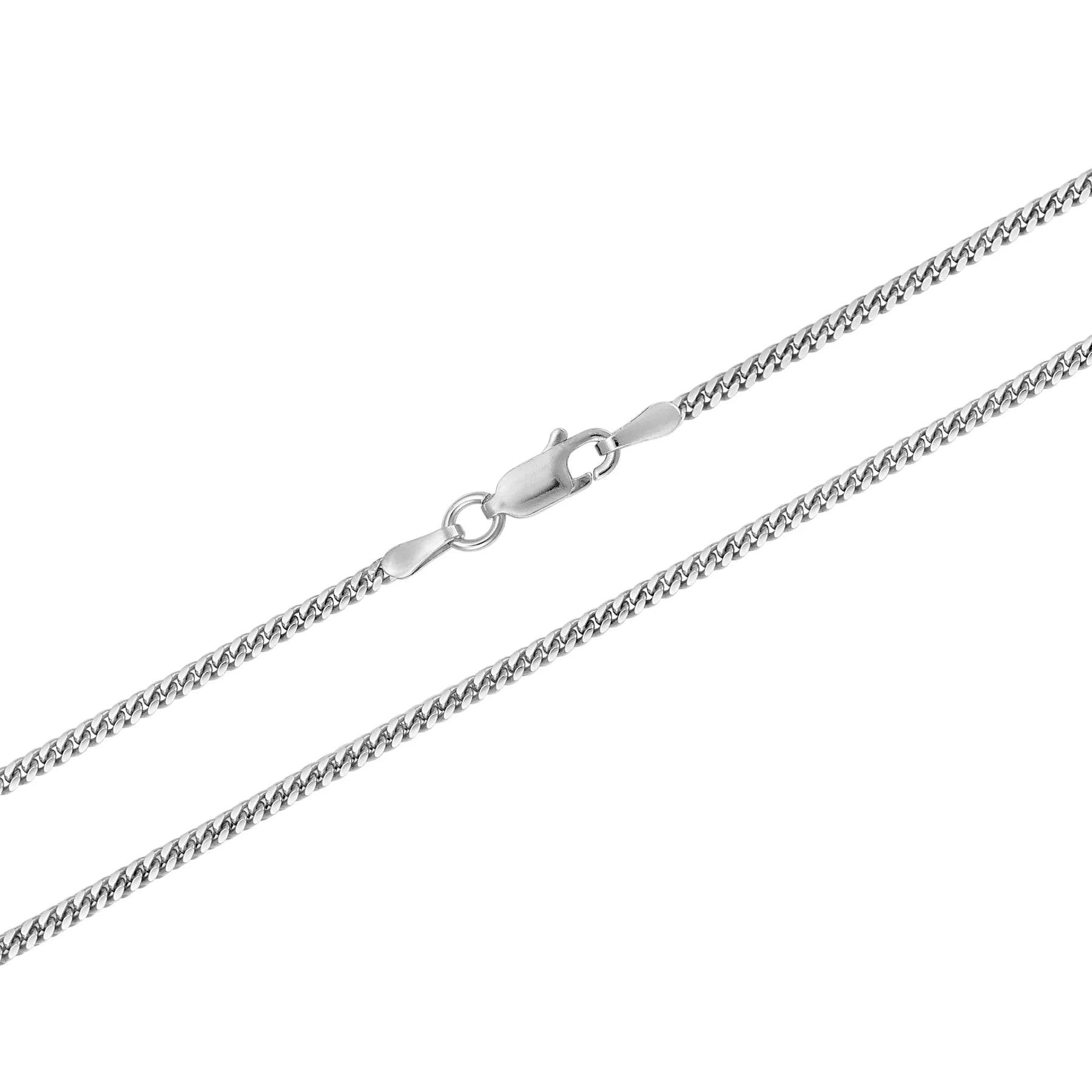 Silver 925 4MM Miami Cuban Chain Necklace