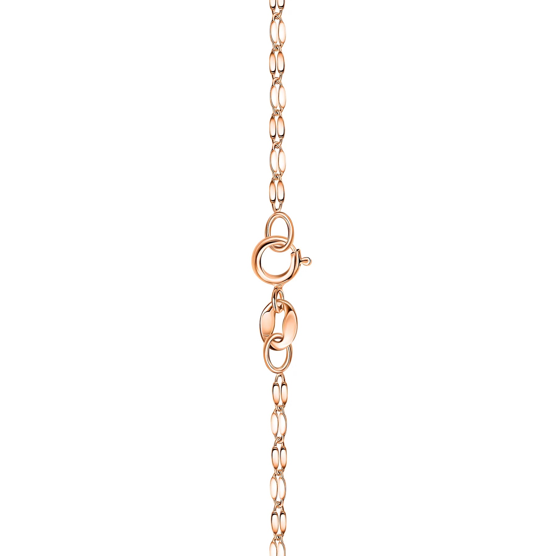 14K Gold Mirror Chain Necklace