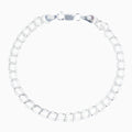 Silver Cuban Curb Link Chain Bracelet